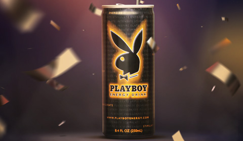 Playboy Energy Drink promotional website